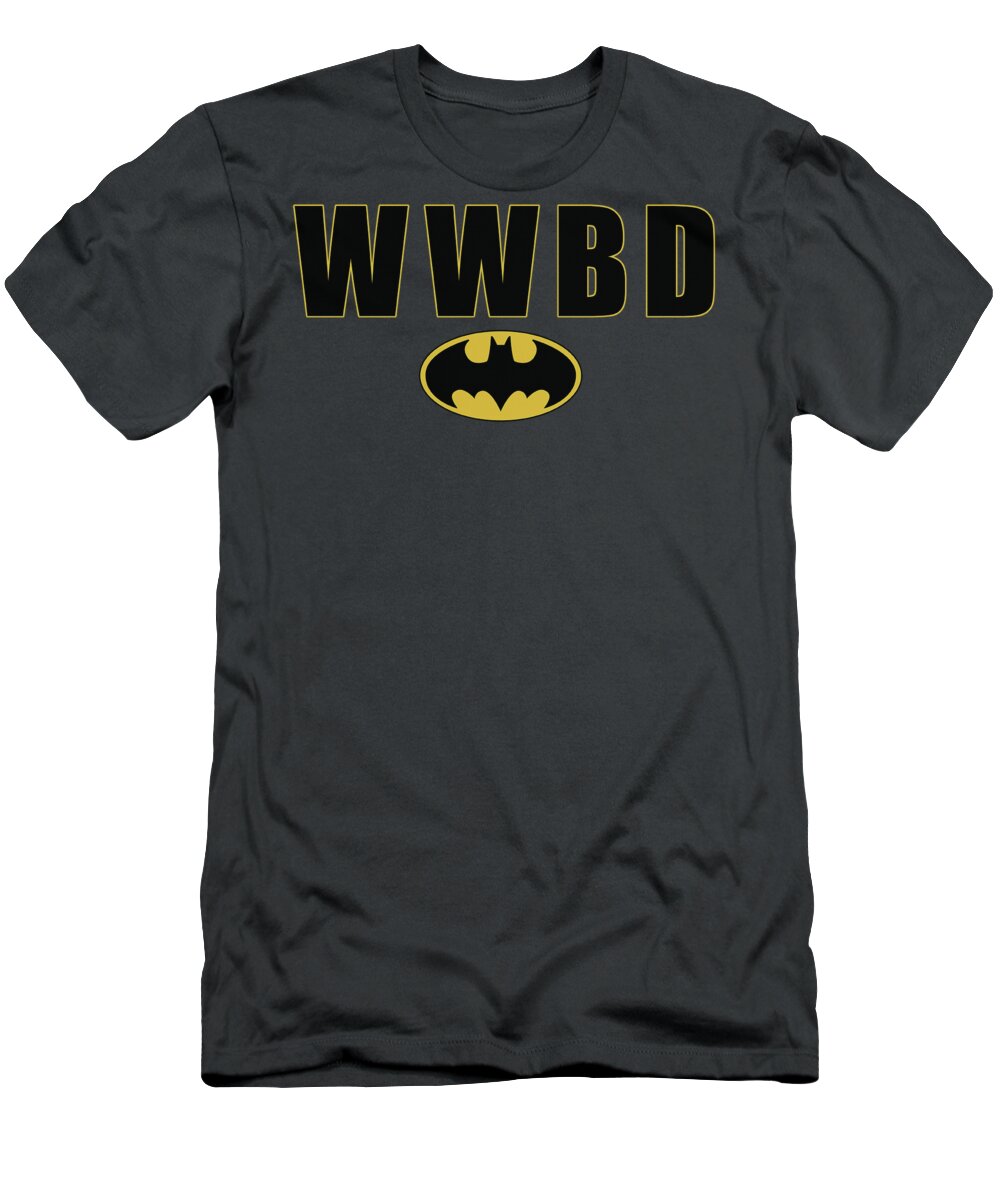 Batman T-Shirt featuring the digital art Batman - Wwbd Logo by Brand A