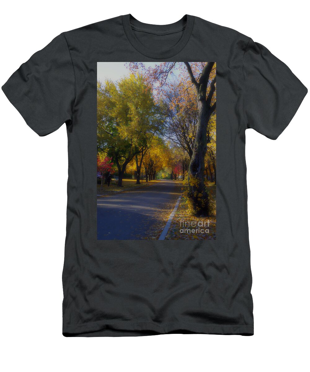 Soft T-Shirt featuring the photograph Beautiful Autumn by Frank J Casella