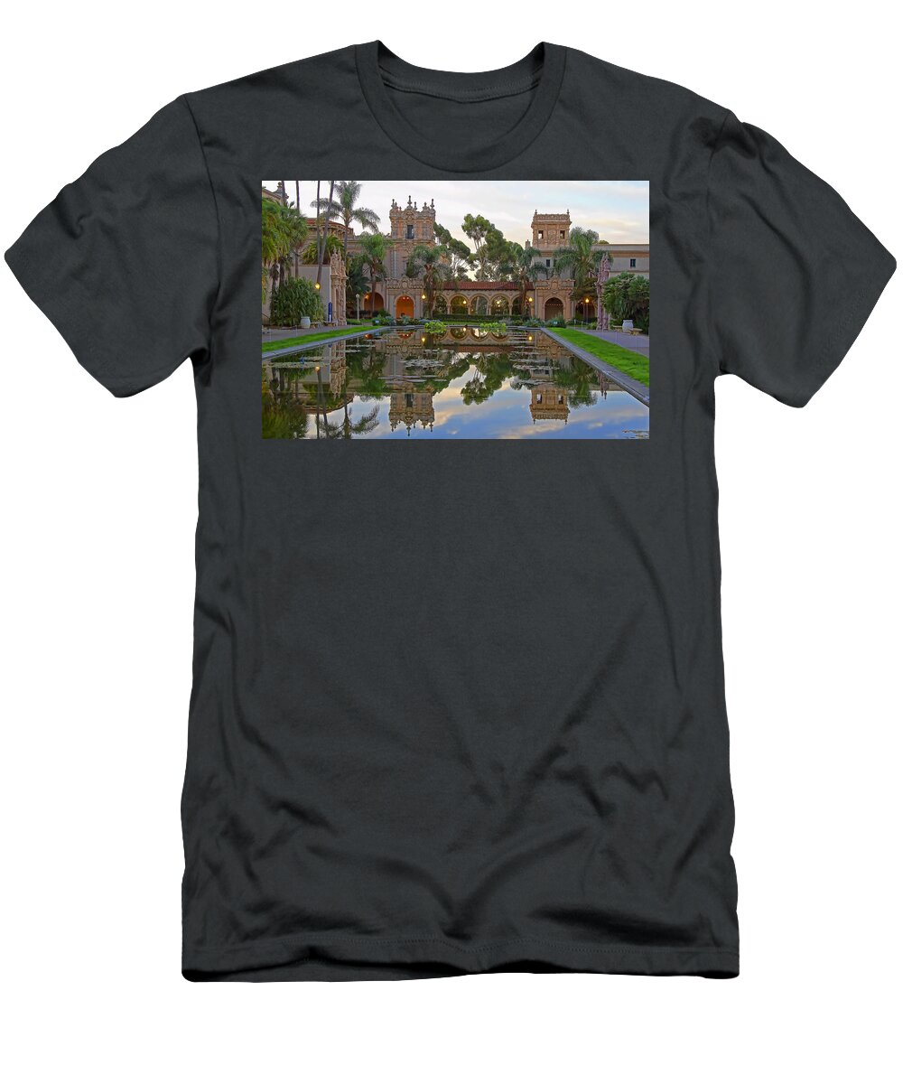 Sunrise T-Shirt featuring the photograph Before the Crowds by Gary Holmes