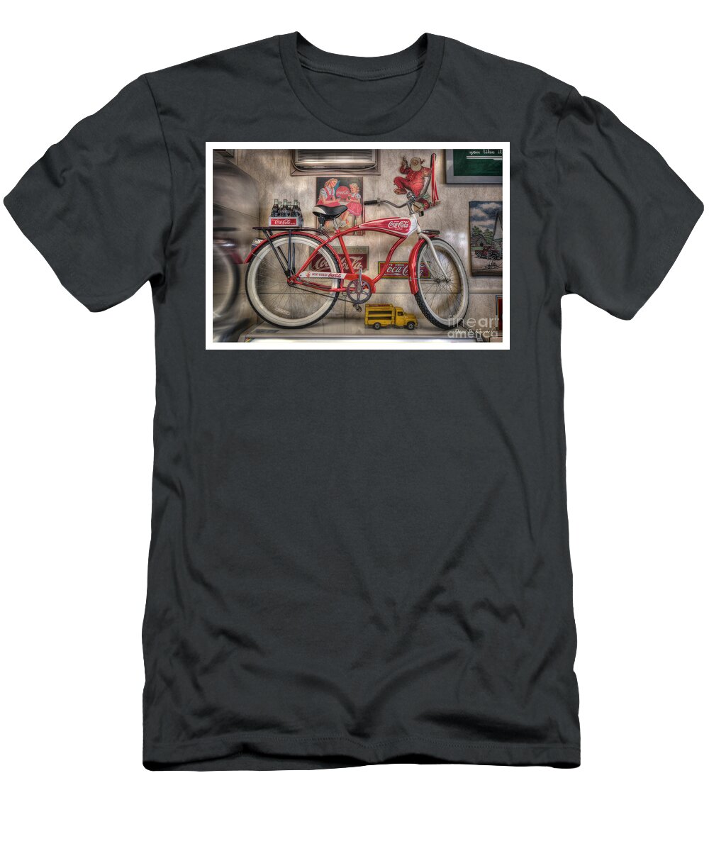 Schwinn Bicycle T-Shirt featuring the photograph Bicycle by Arttography LLC