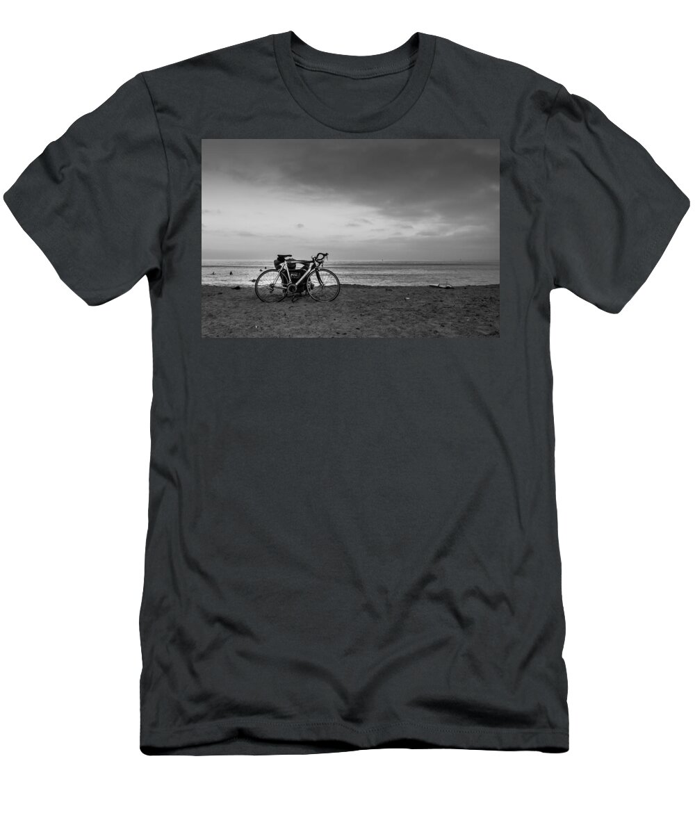Bicycle T-Shirt featuring the photograph Bike Break by Lauri Novak