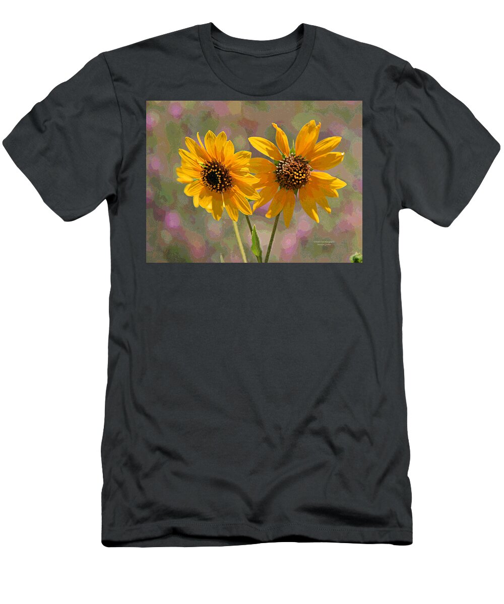  T-Shirt featuring the photograph Black-eyed Susan by Matalyn Gardner