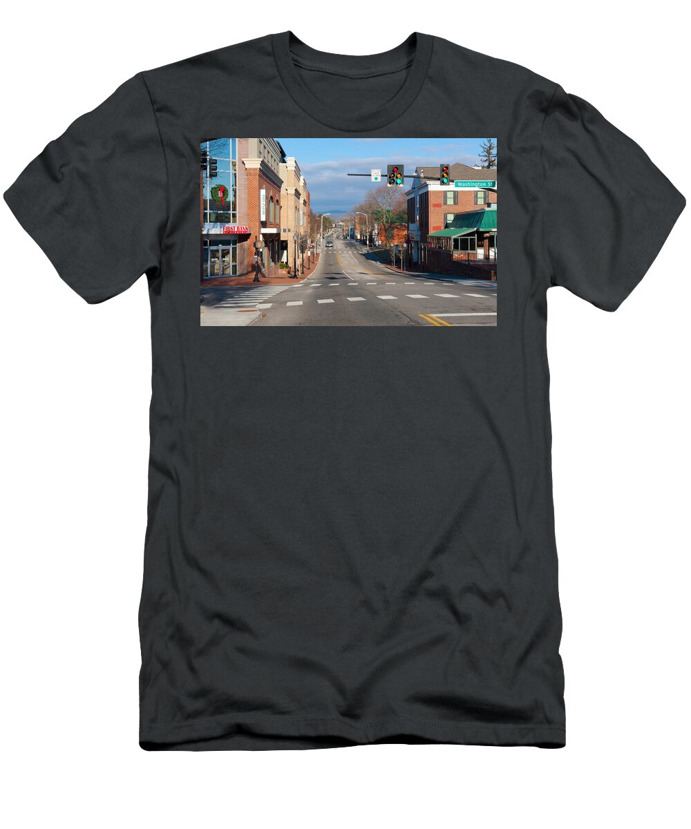 Blacksburg T-Shirt featuring the photograph Blacksburg Virginia by Melinda Fawver