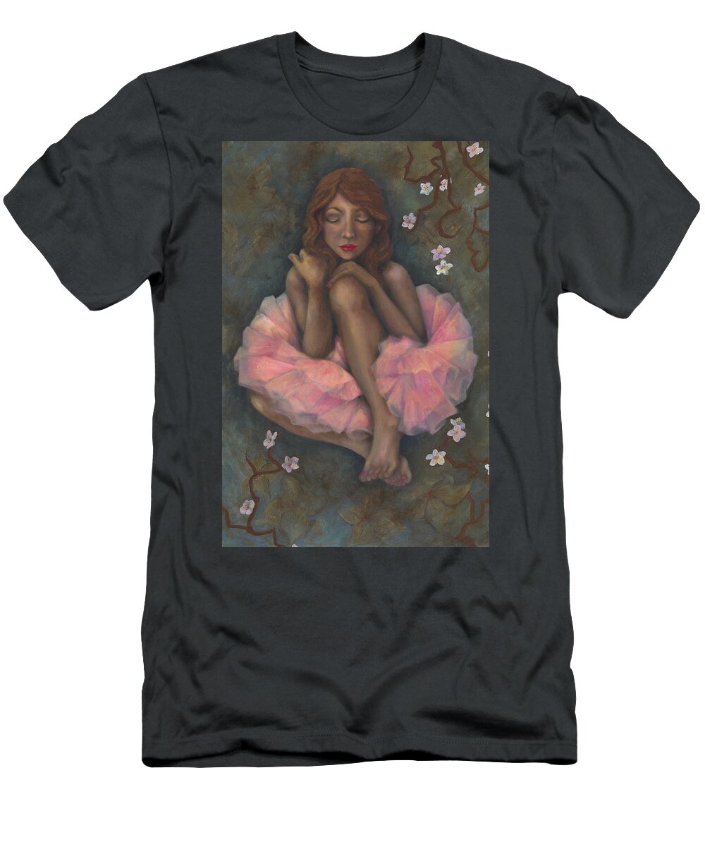 Dance T-Shirt featuring the painting Bliss by Stephanie Broker