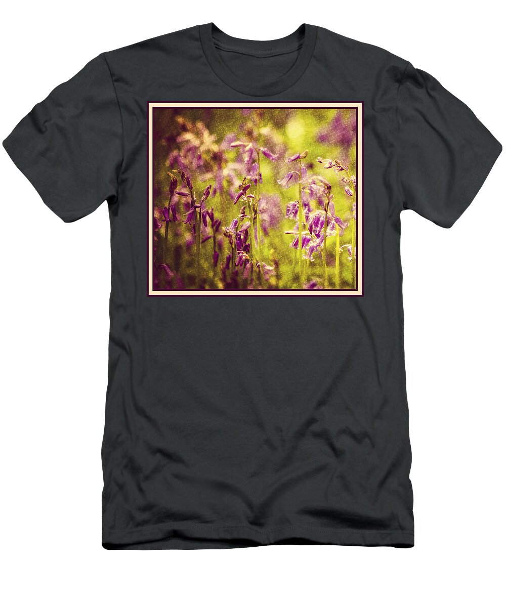 Bell Bottle T-Shirt featuring the photograph Bluebell in the woods by Spikey Mouse Photography