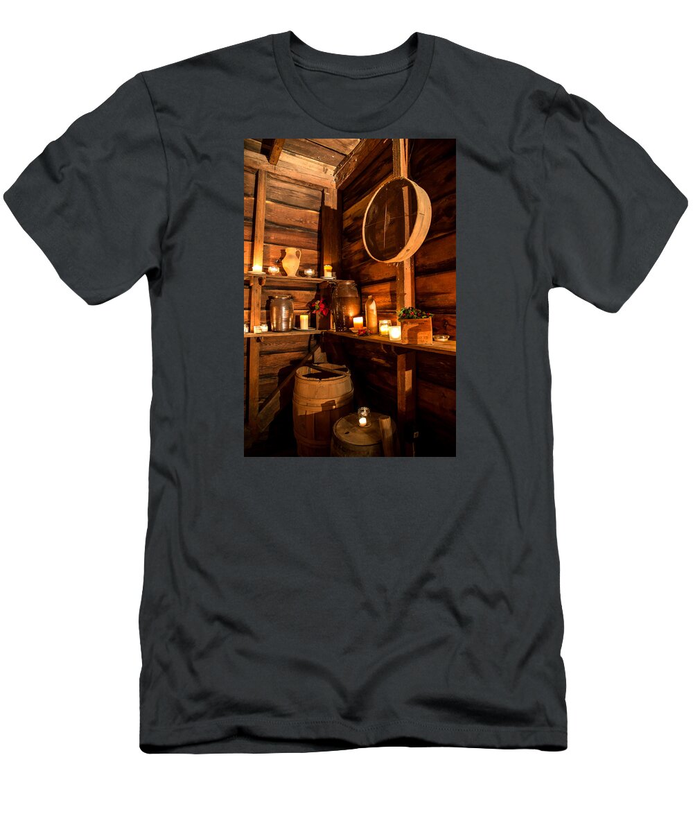Old T-Shirt featuring the photograph Buff Kitchen-5 by Charles Hite