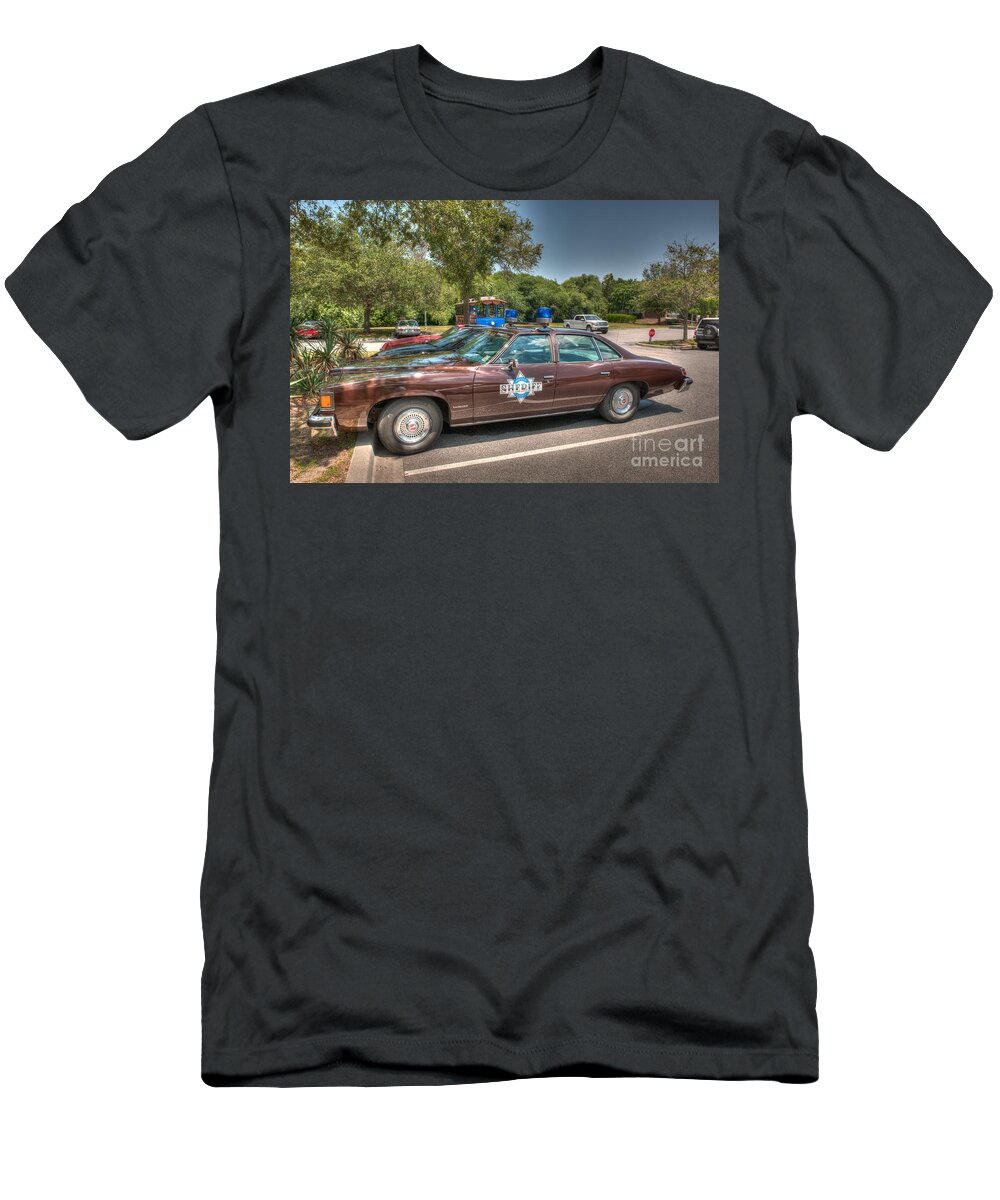 Buford T Justice T-Shirt featuring the photograph Buford T. Justice by Dale Powell
