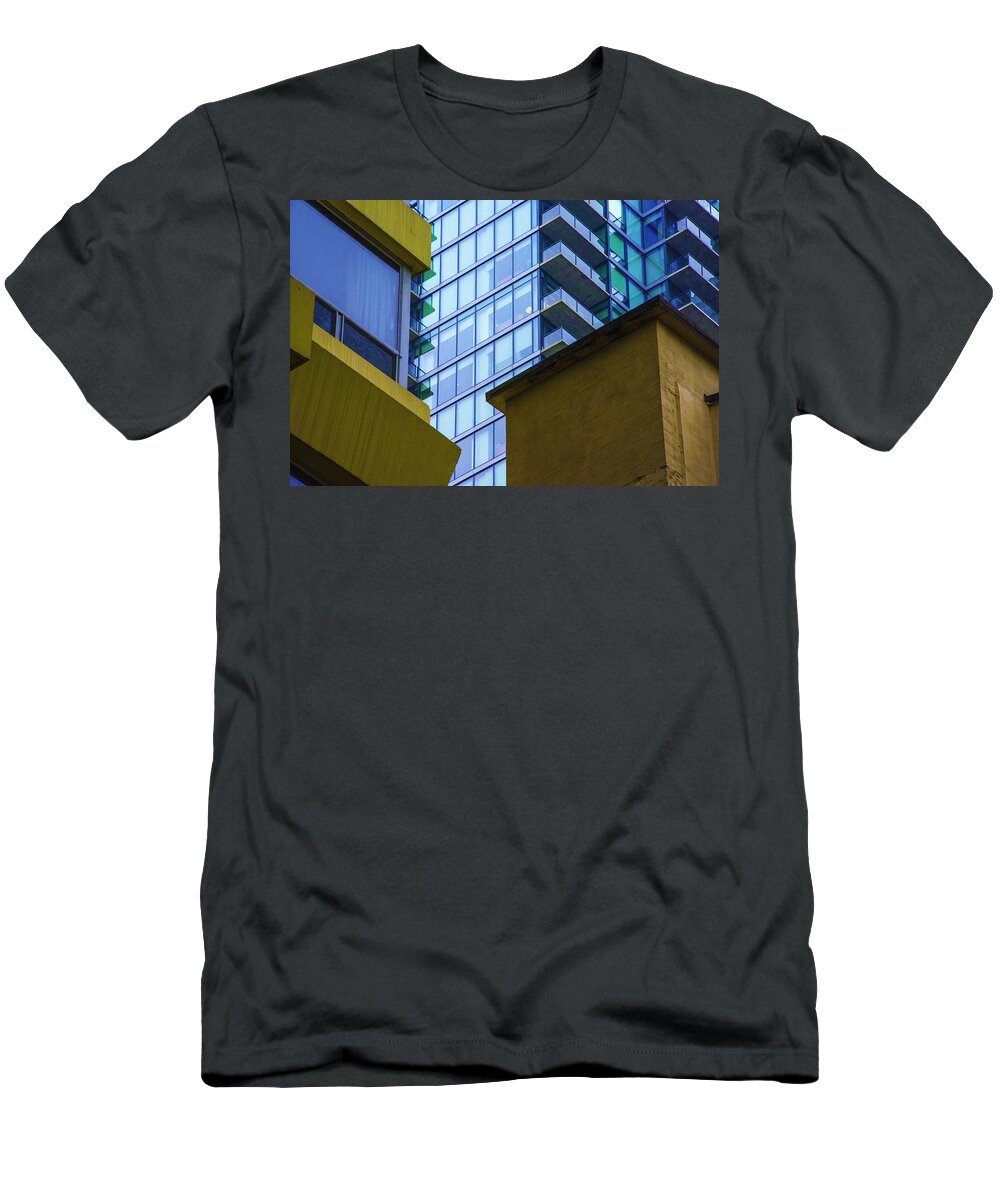  T-Shirt featuring the photograph Building Abstract No.1 by Raymond Kunst
