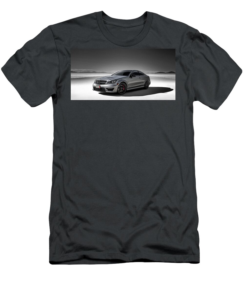Mercedes T-Shirt featuring the digital art C63 Amg by Douglas Pittman