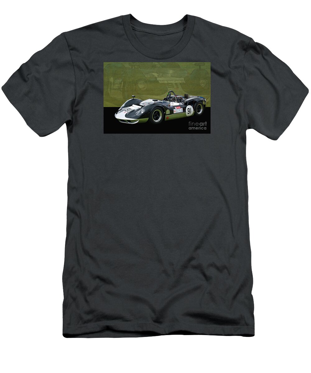 Can-am T-Shirt featuring the photograph Can-Am McLaren M1B by Stuart Row