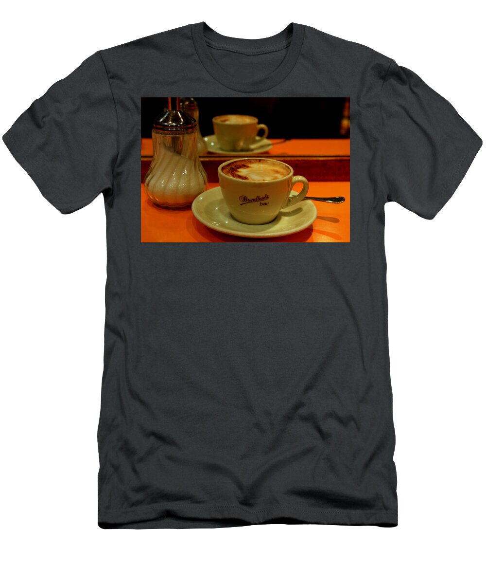 Florence T-Shirt featuring the photograph Cappuccino by Caroline Stella