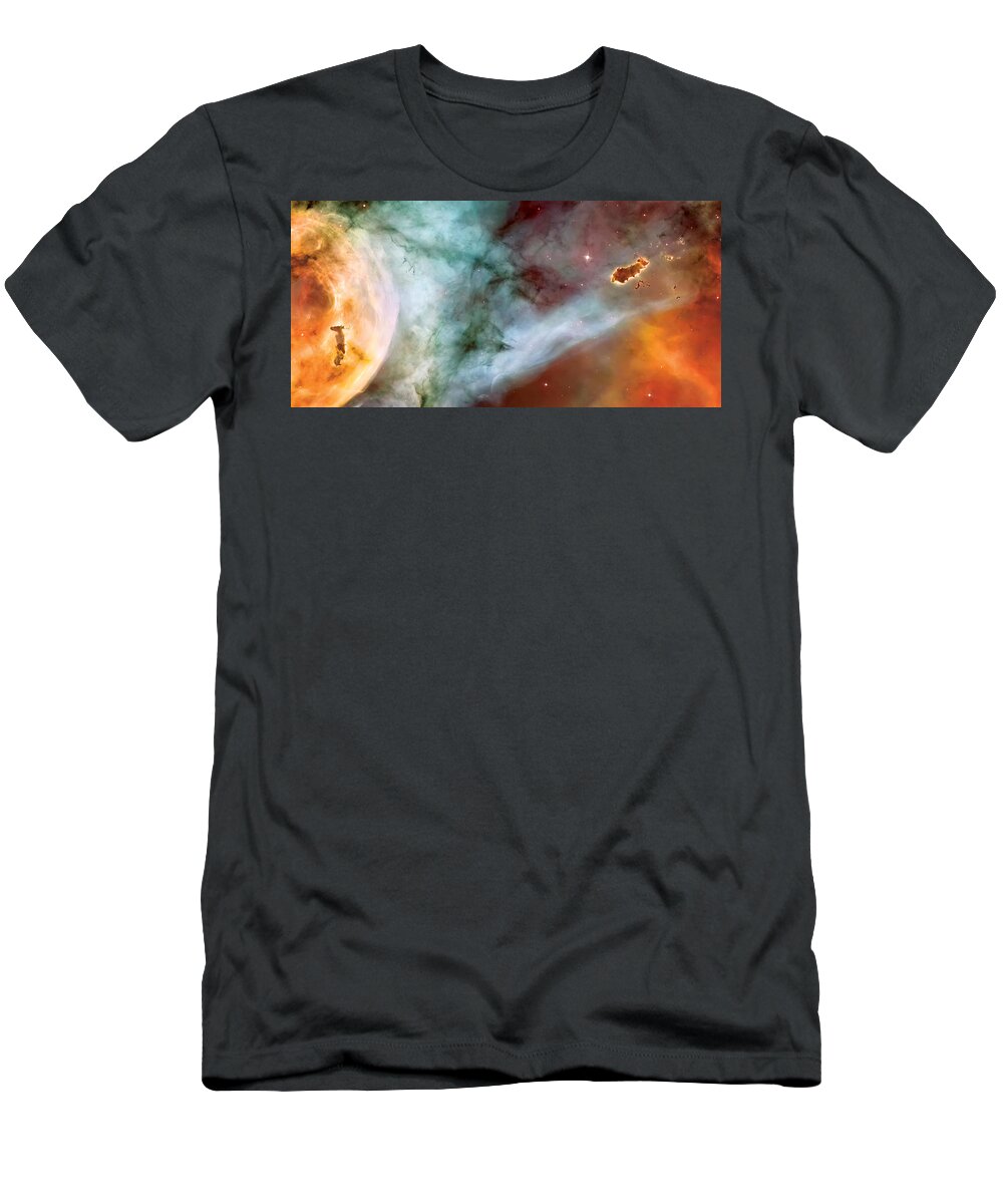 Nebula T-Shirt featuring the photograph Carina Nebula #4 by Jennifer Rondinelli Reilly - Fine Art Photography
