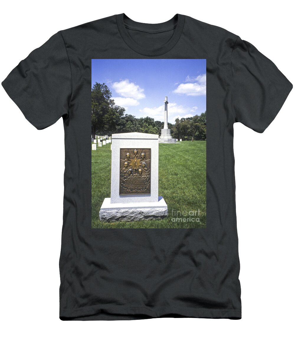 Challenger T-Shirt featuring the photograph Challenger Memorial by Richard and Ellen Thane