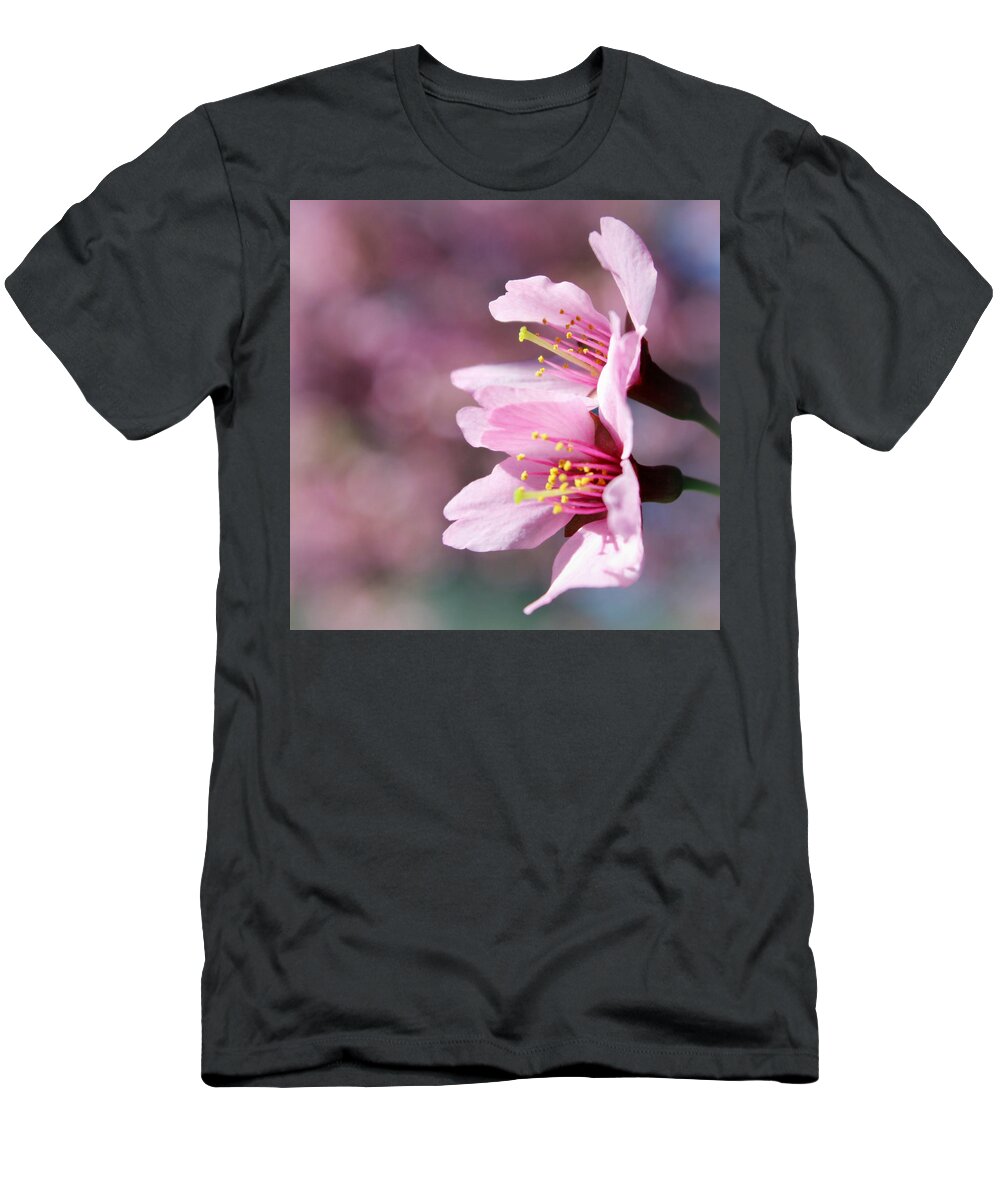 Skompski T-Shirt featuring the photograph Cherry Blossoms by Joseph Skompski