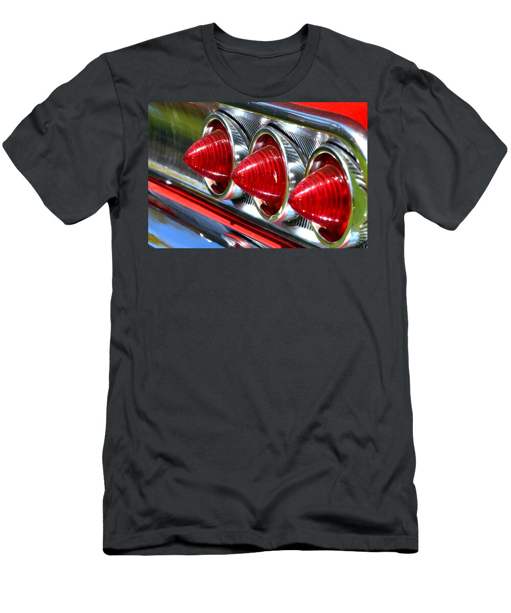 Stoplights T-Shirt featuring the photograph Chevy-1 by Dean Ferreira