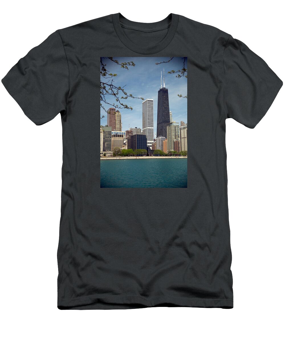 Lawrence T-Shirt featuring the photograph Chicago Spring by Lawrence Boothby