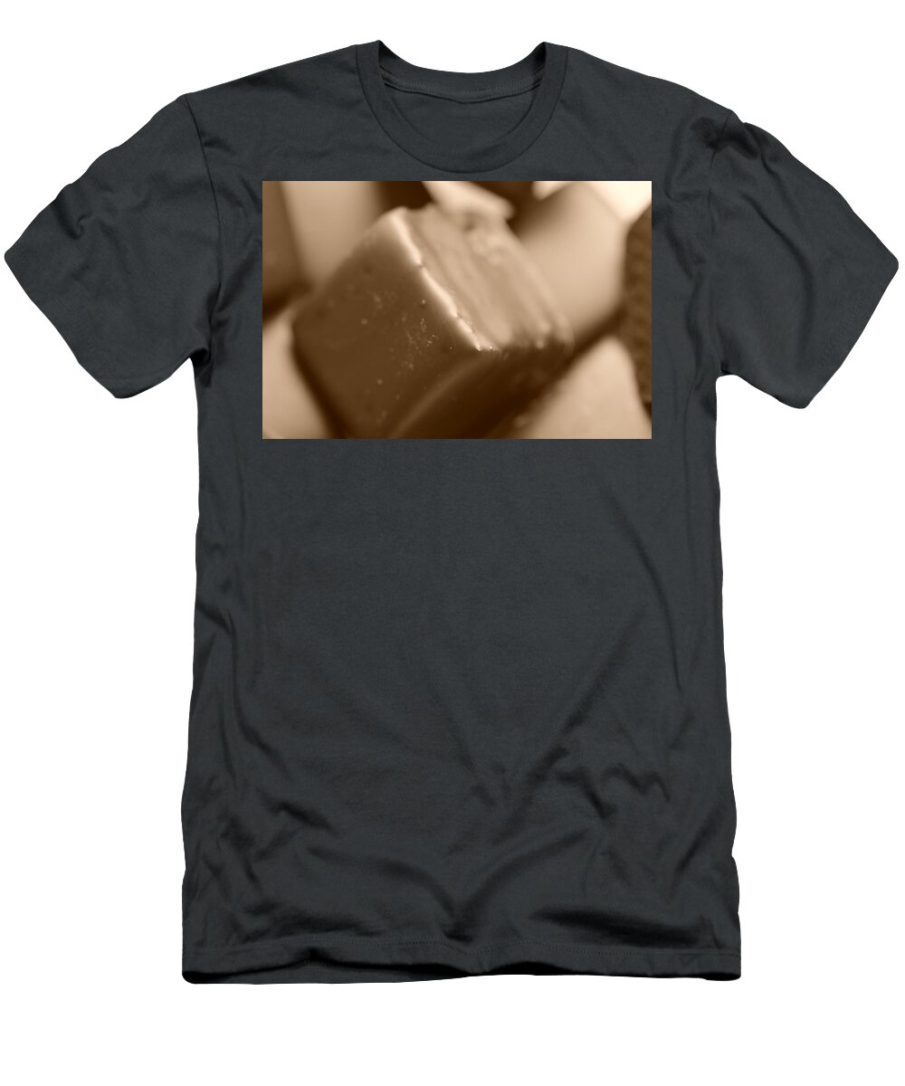Love T-Shirt featuring the photograph Chocolate Squares by Miguel Winterpacht
