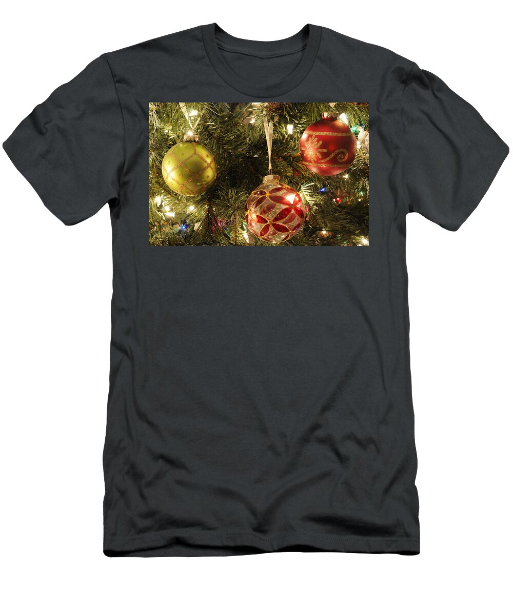 Tree T-Shirt featuring the photograph Christmas Cheer by Luke Moore