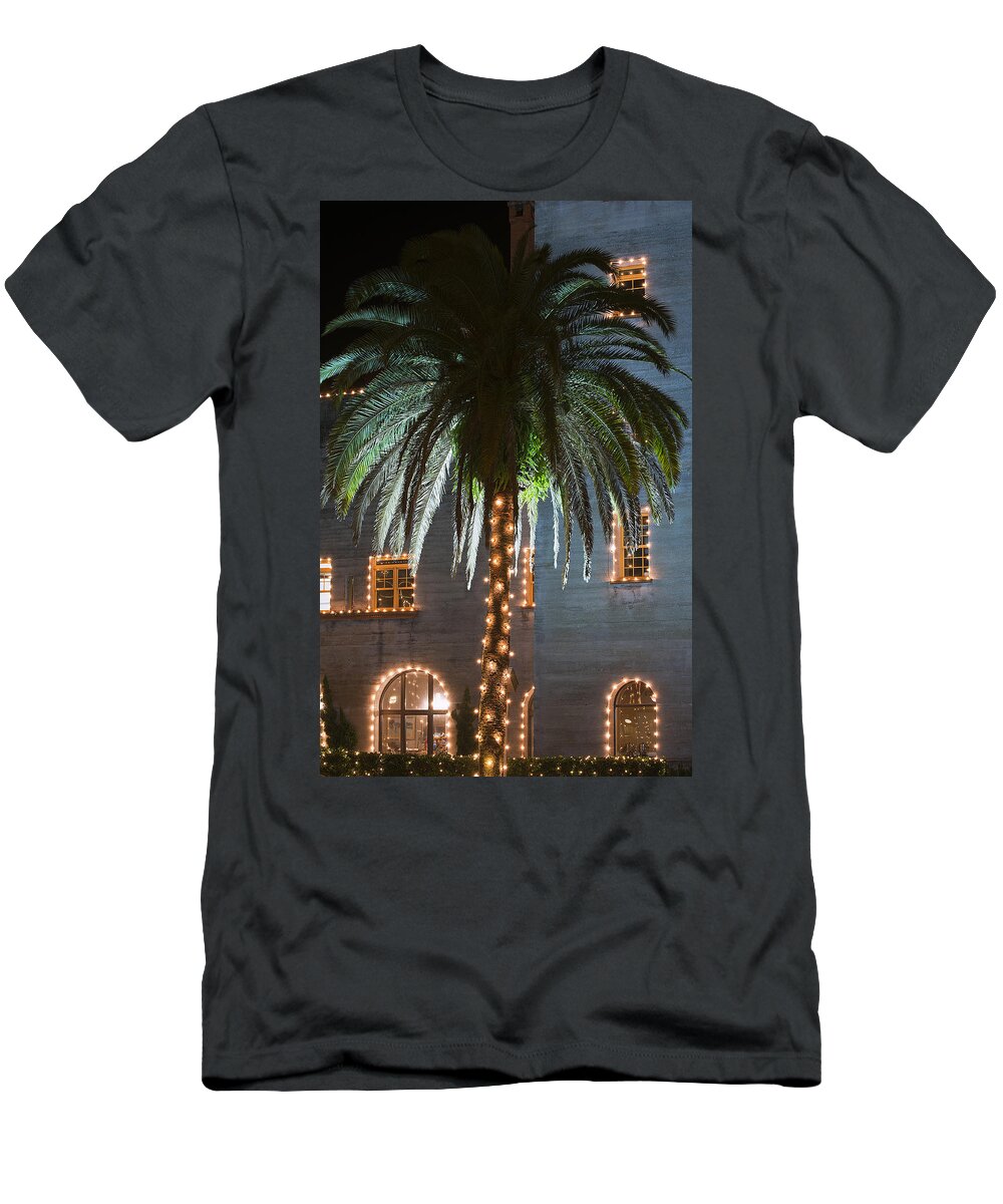 Scenery T-Shirt featuring the photograph Christmas Palm by Kenneth Albin