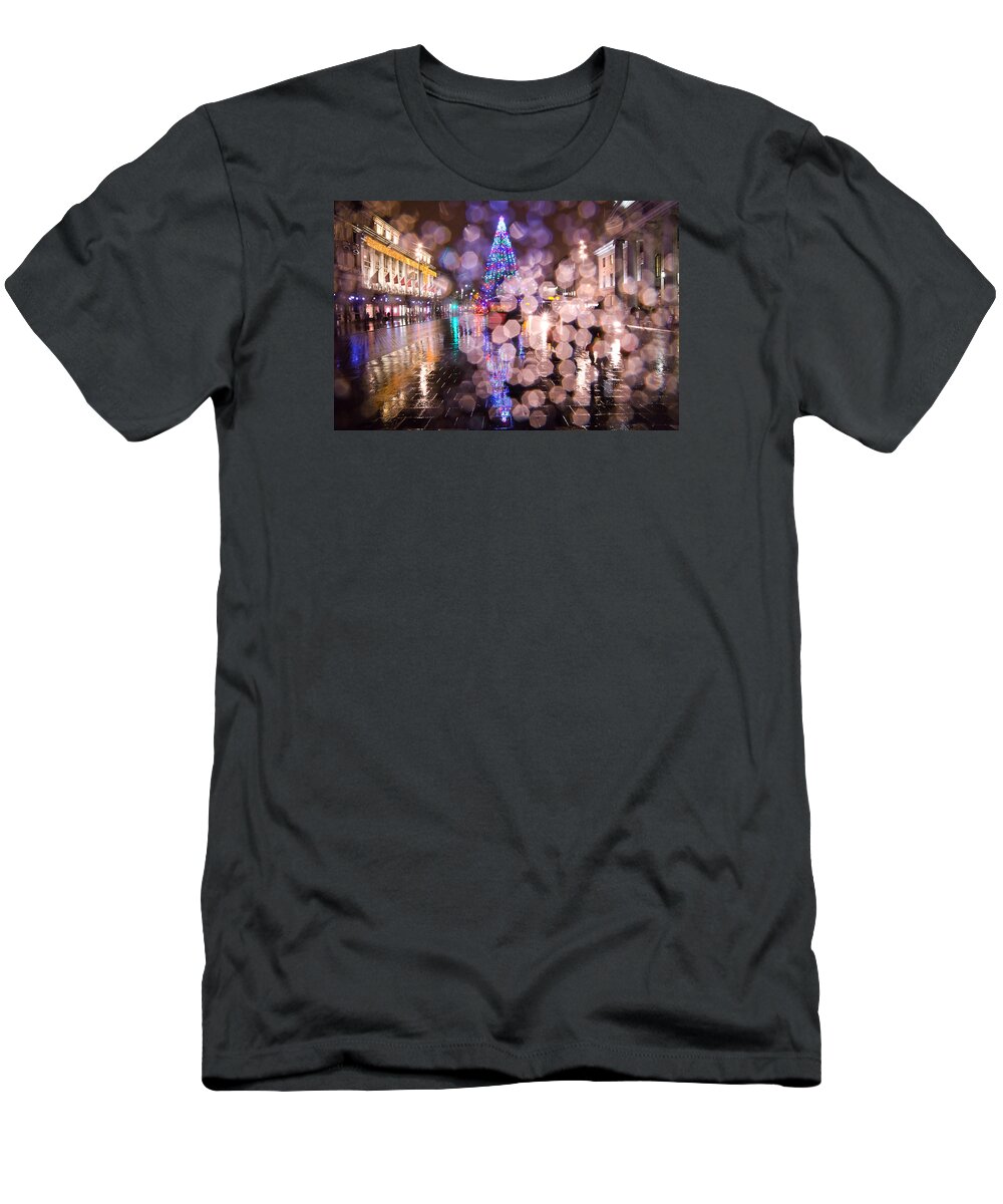 Christmas T-Shirt featuring the photograph Christmas Tree by Alex Art