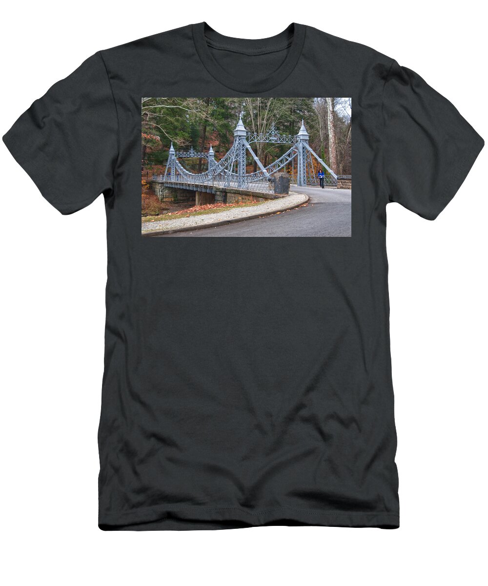 Bridges T-Shirt featuring the photograph Cinderella Bridge by Guy Whiteley