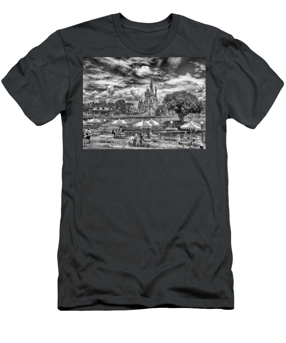 Cinderella's Palace T-Shirt featuring the photograph Cinderella's Palace by Howard Salmon