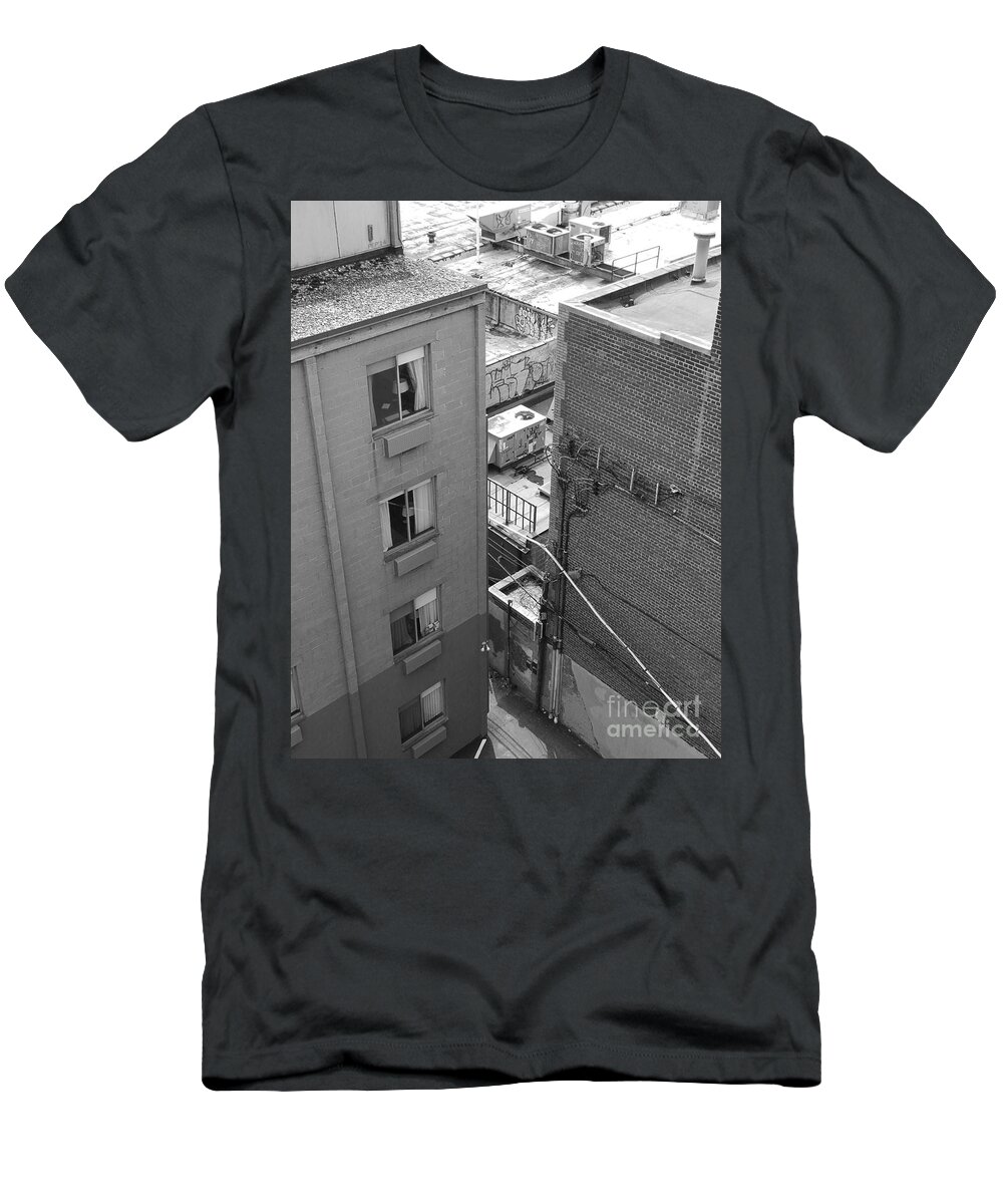 Photography T-Shirt featuring the photograph City Walls by Phil Perkins