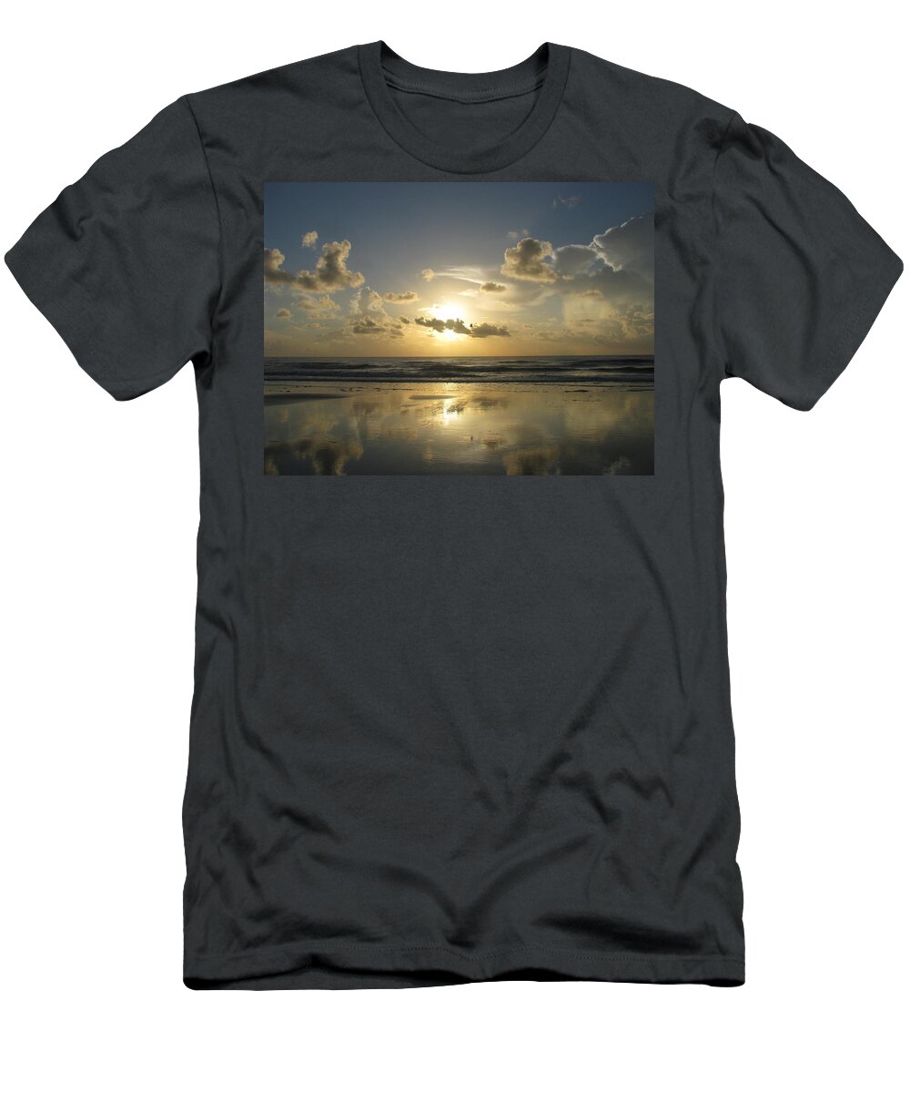 Landscape T-Shirt featuring the photograph Clouds Across the Sun 2 by Ellen Meakin
