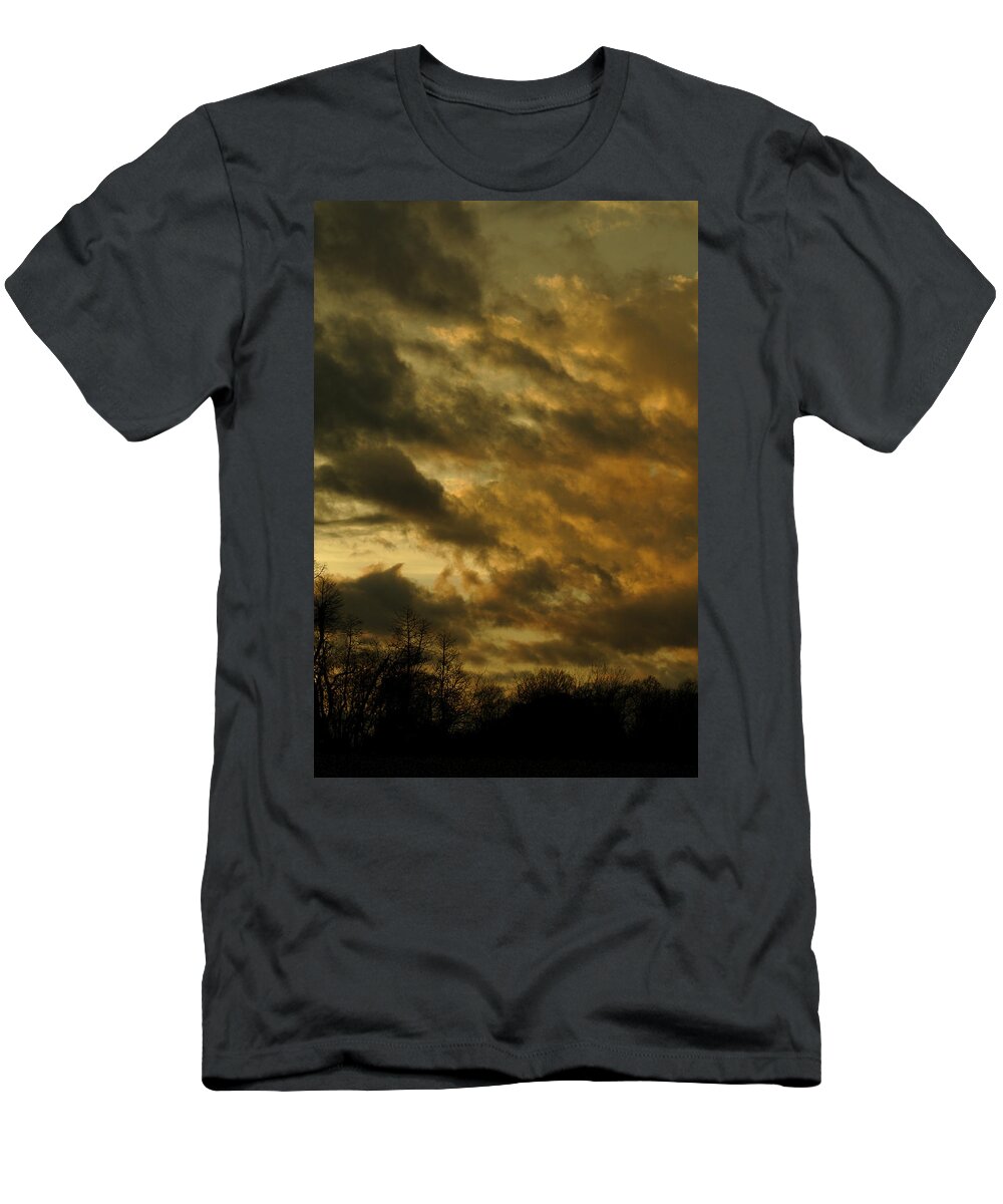 Clouds After Sunset T-Shirt featuring the photograph Clouds After Sunset by Daniel Reed