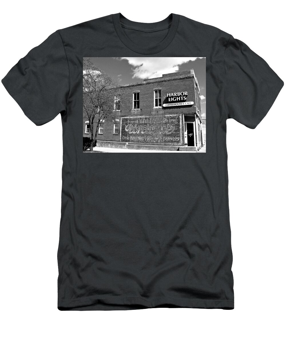Building T-Shirt featuring the photograph Coffeehouse by Chris Berry
