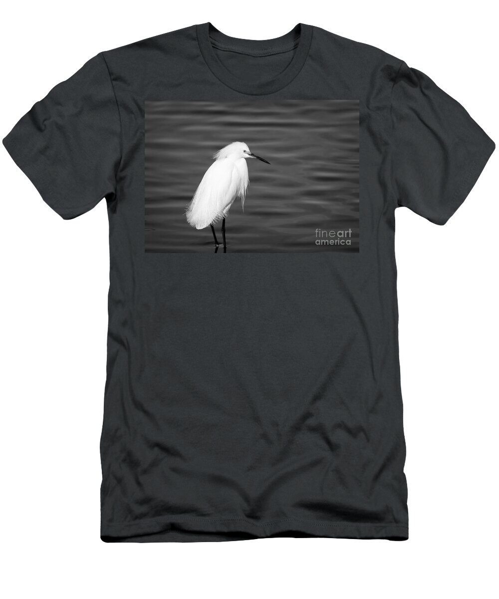Winter T-Shirt featuring the photograph Contemplation by Sabrina L Ryan