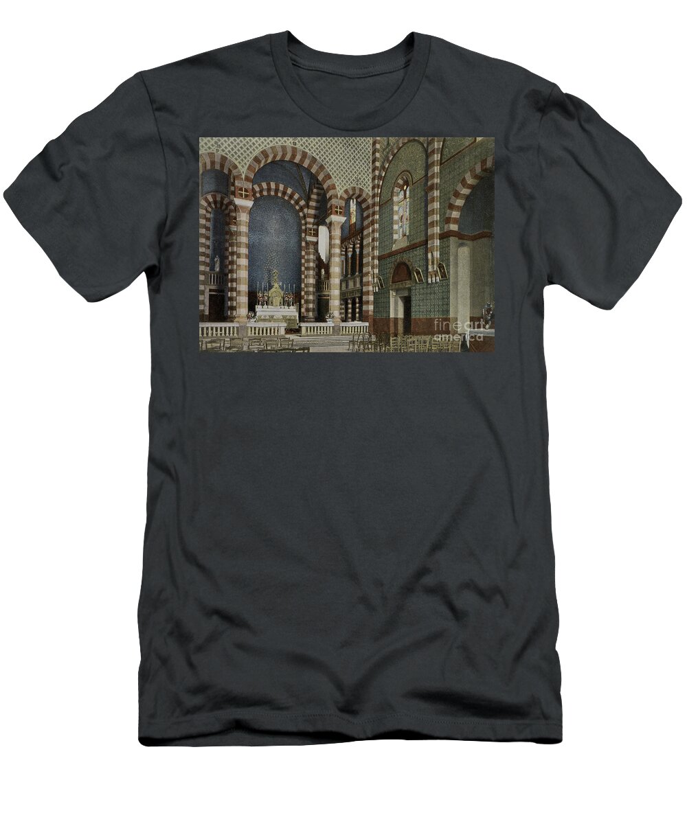Historic T-Shirt featuring the photograph Coptic Church, Cairo, Egypt, 1906 by Getty Research Institute
