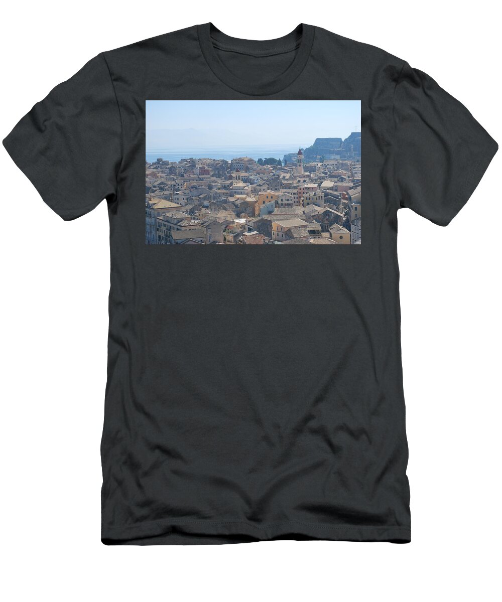 Corfu T-Shirt featuring the photograph Corfu by George Katechis