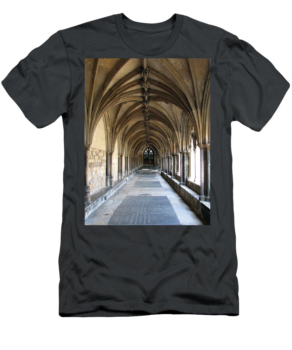 Arches T-Shirt featuring the photograph Corridor of Arches by Stephanie Grant