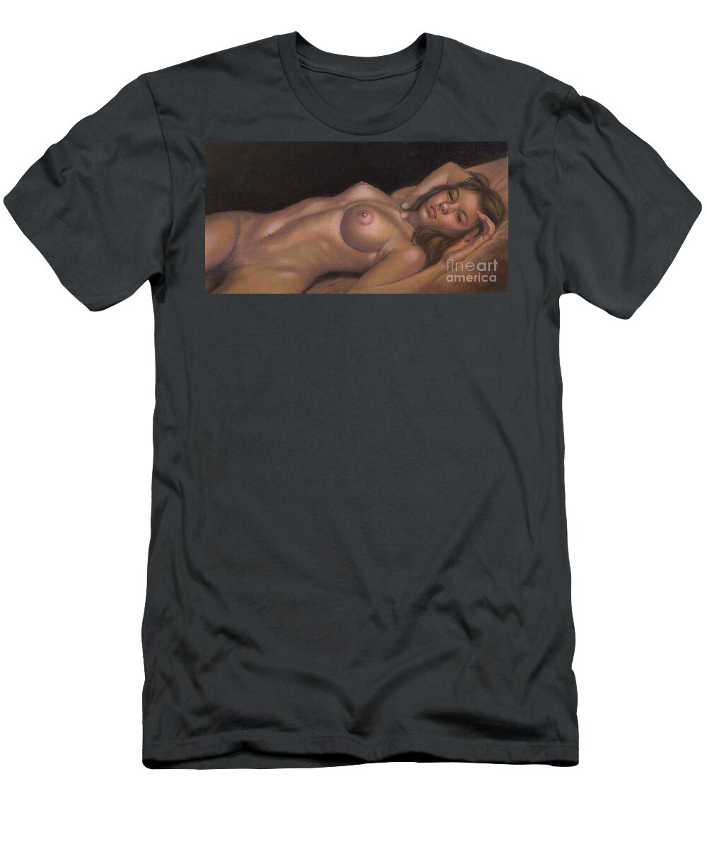 Paintings T-Shirt featuring the painting Could be by John Silver