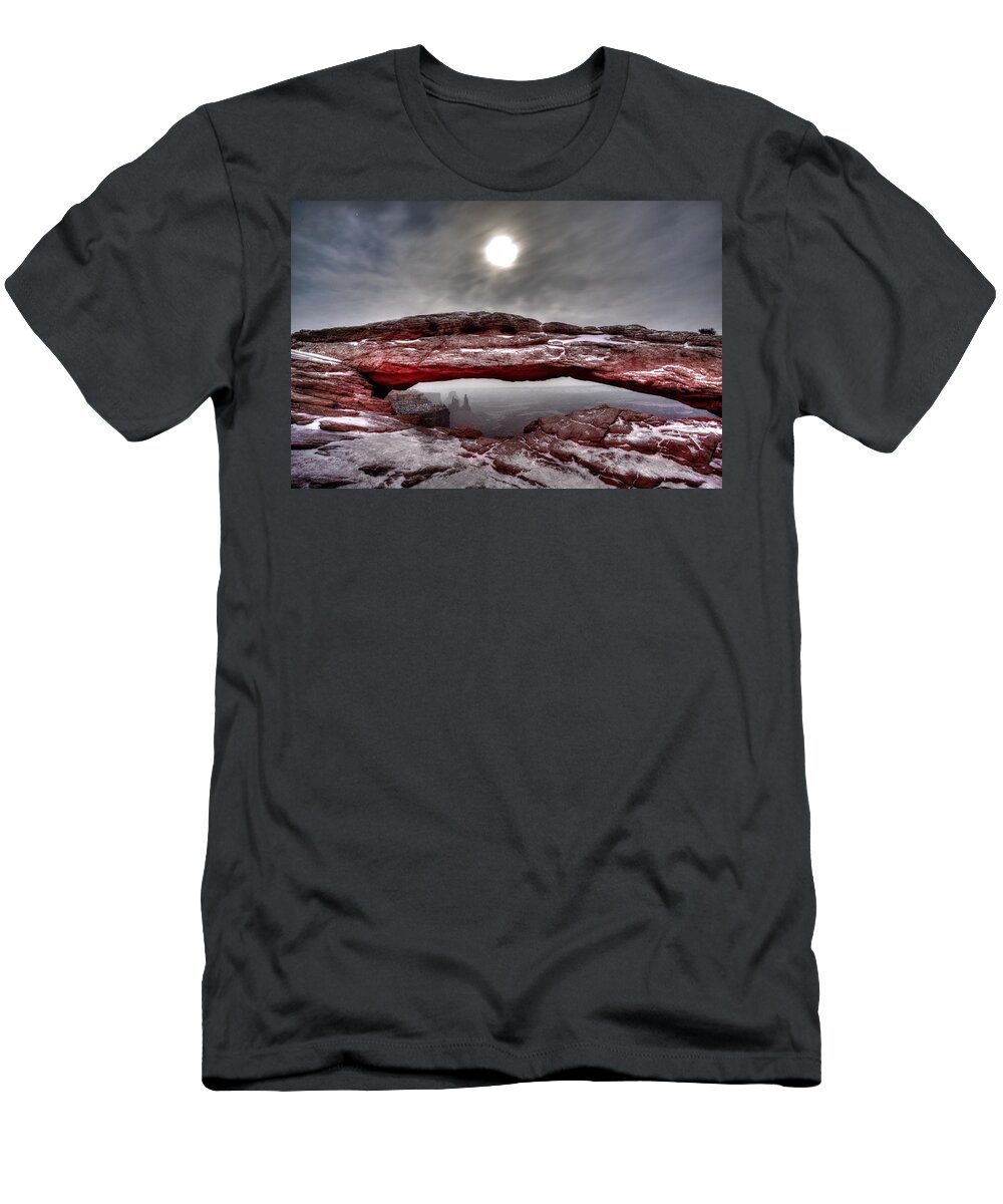 West T-Shirt featuring the photograph Crimson Arch by David Andersen