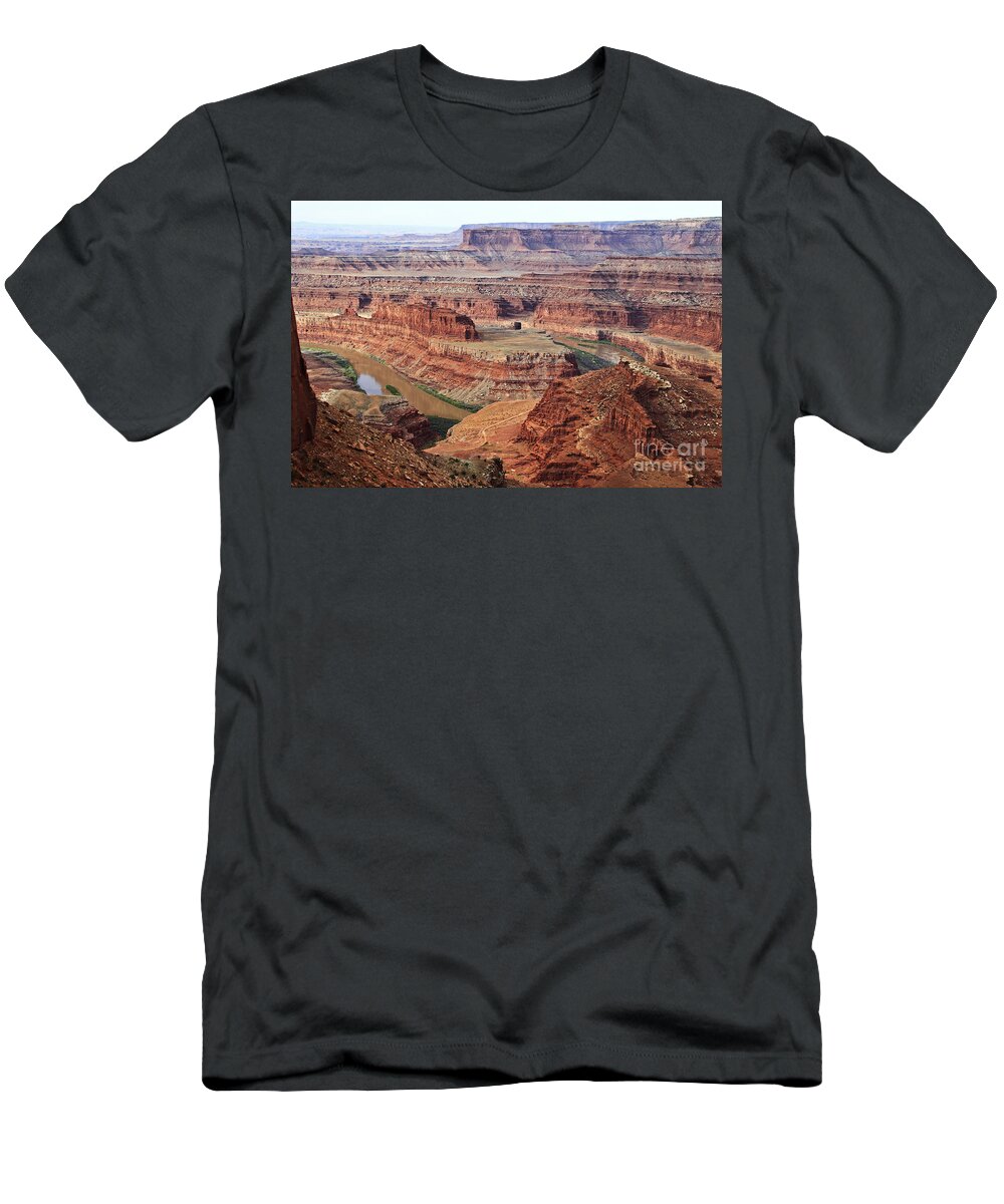 Nature T-Shirt featuring the photograph Dead Horse Point by Kathy McClure