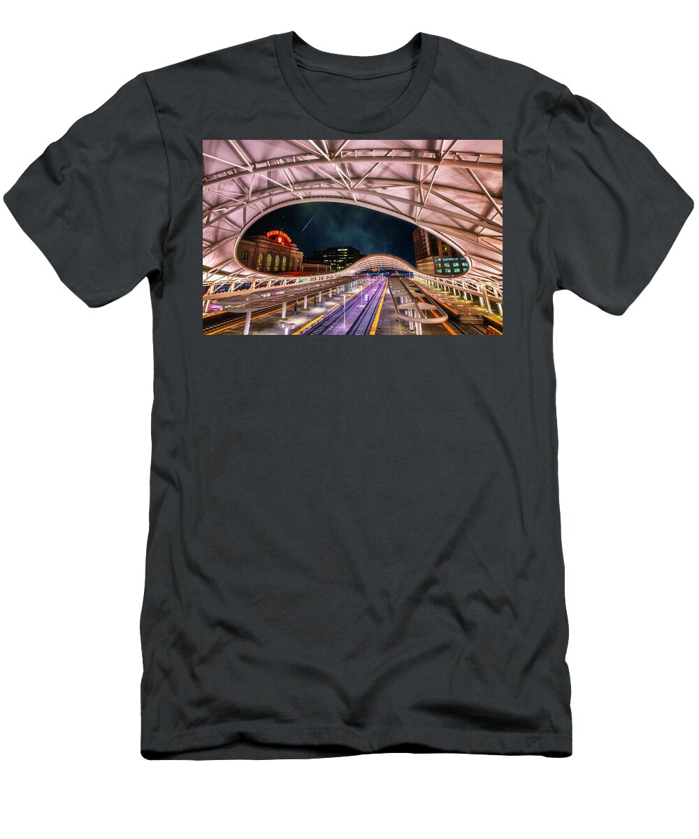 Denver T-Shirt featuring the photograph Denver Air Traveler by Darren White