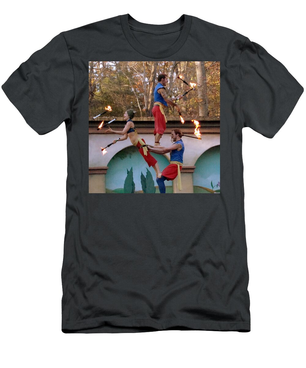 Fine Art T-Shirt featuring the photograph Don't Try This at Home by Rodney Lee Williams