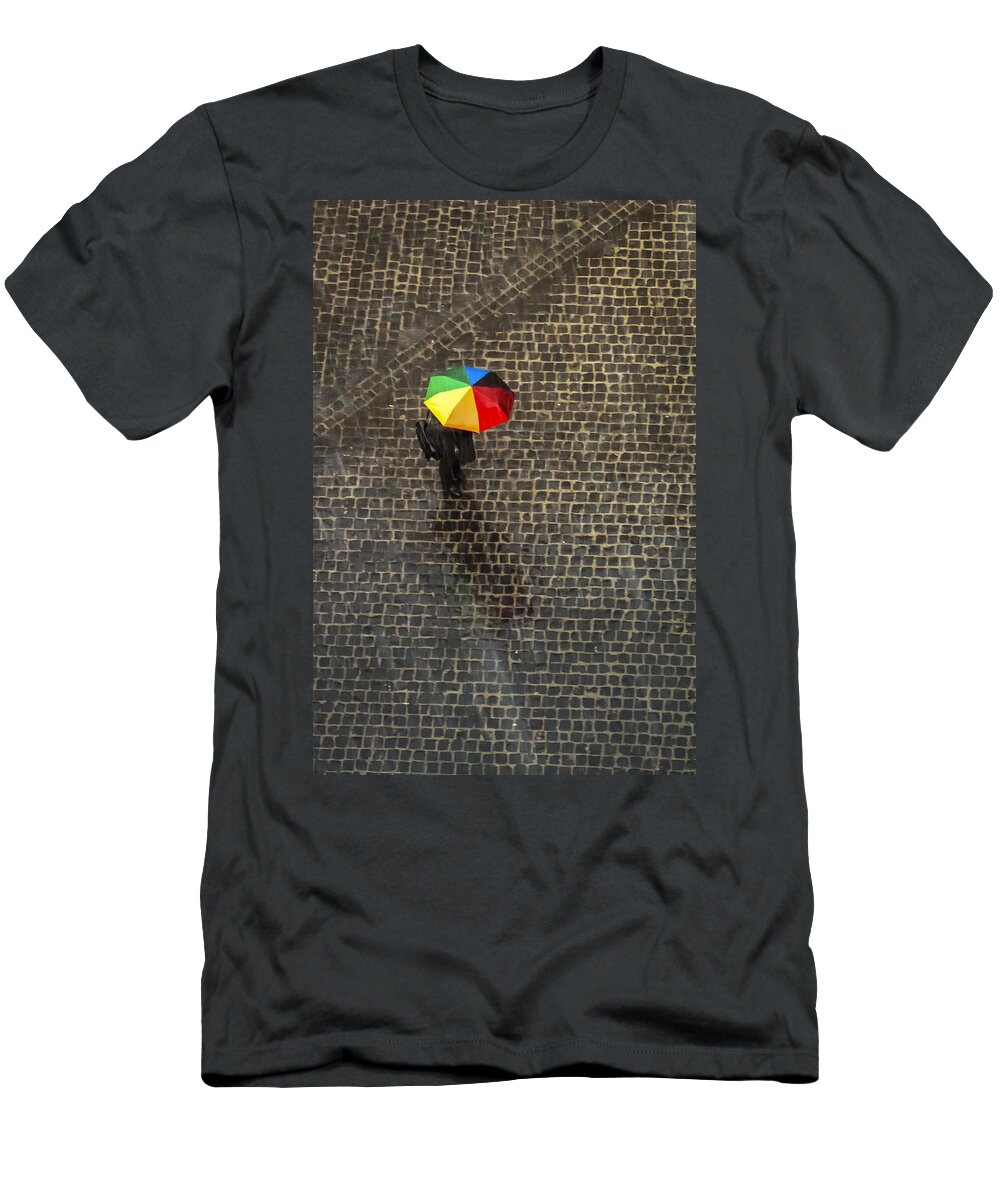Downpour T-Shirt featuring the photograph Downpour by Kyle Wasielewski