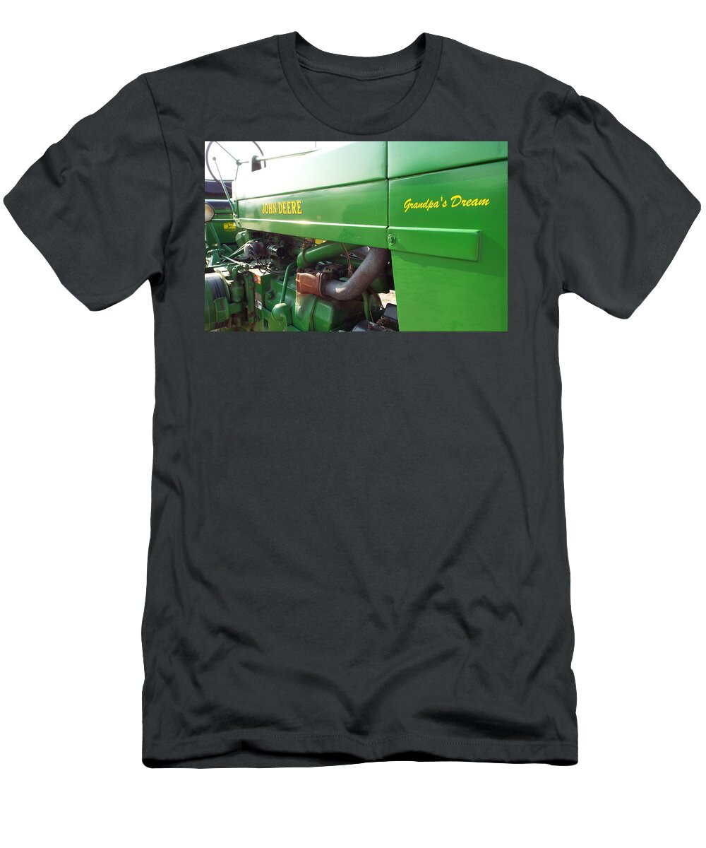 Rides T-Shirt featuring the photograph Dream Deere by Caryl J Bohn