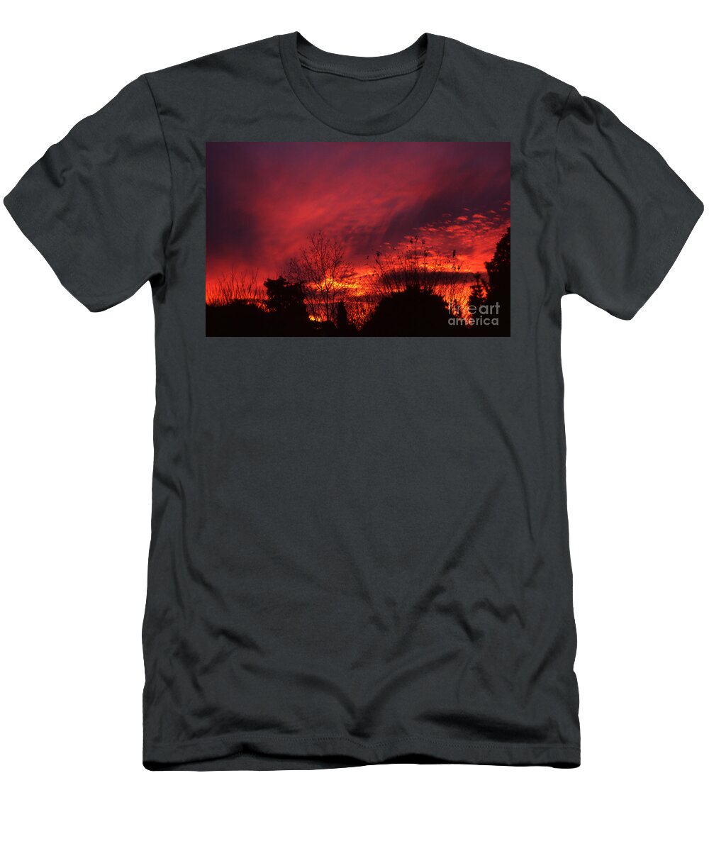 Dundee T-Shirt featuring the photograph Dundee Sunset by Jeremy Hayden