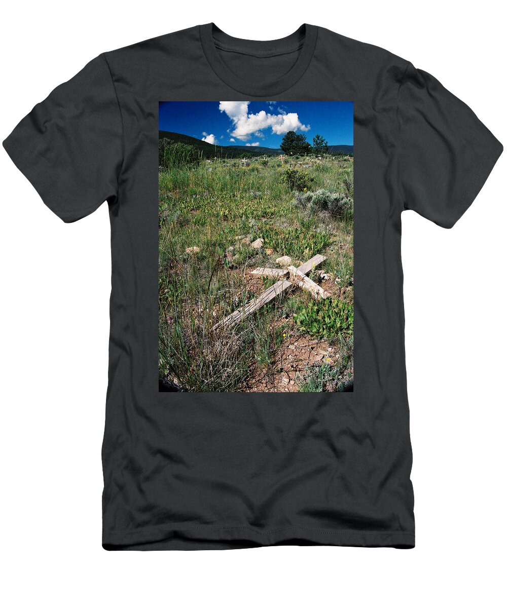 Elizabeth Town T-Shirt featuring the photograph E Town Cemetery by Ron Weathers