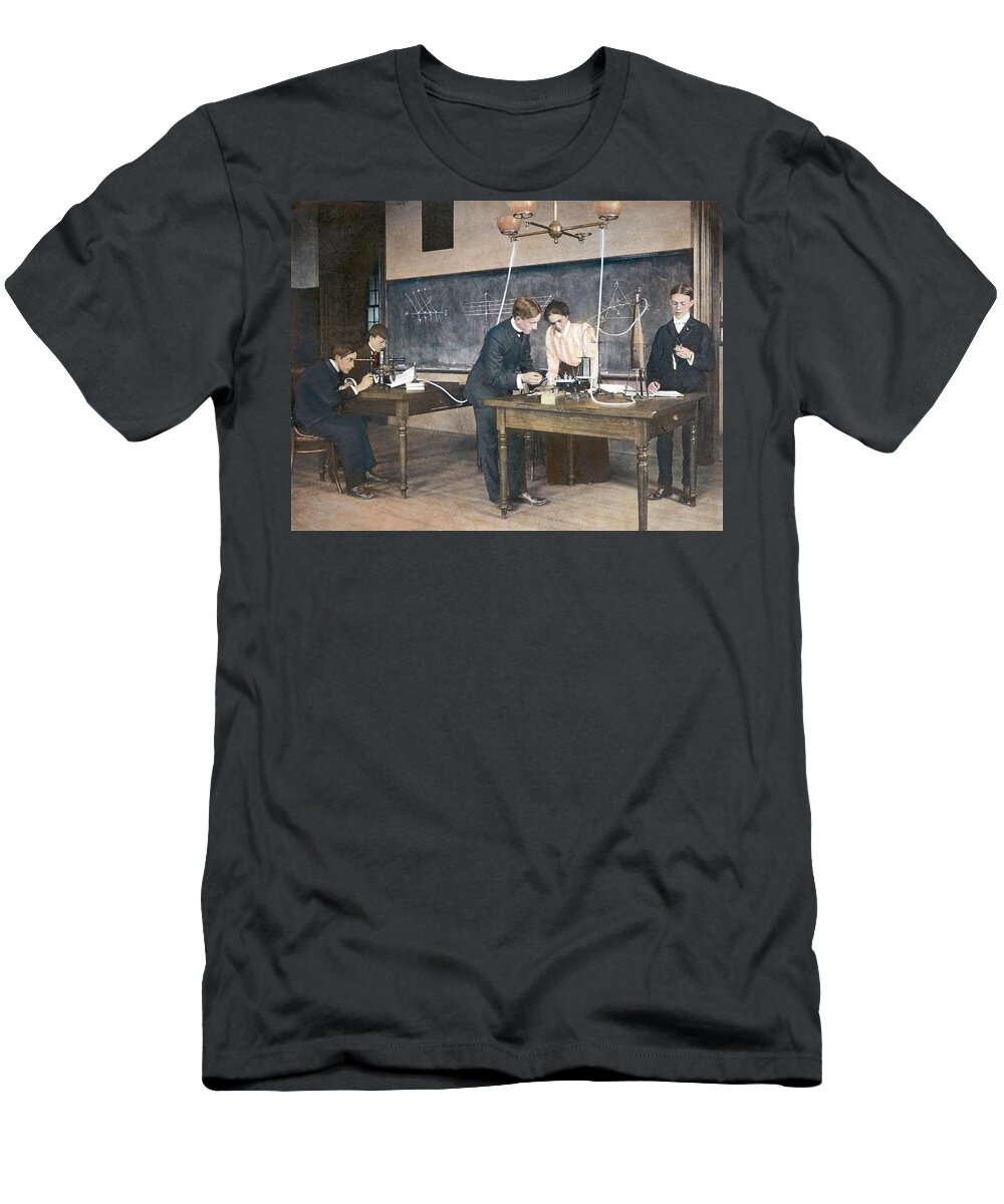 1890 T-Shirt featuring the photograph Education Physics, C1892 by Granger