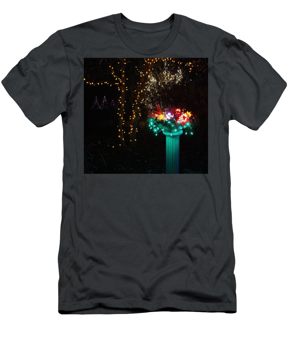 Fine Art T-Shirt featuring the photograph Electric Still Life by Rodney Lee Williams