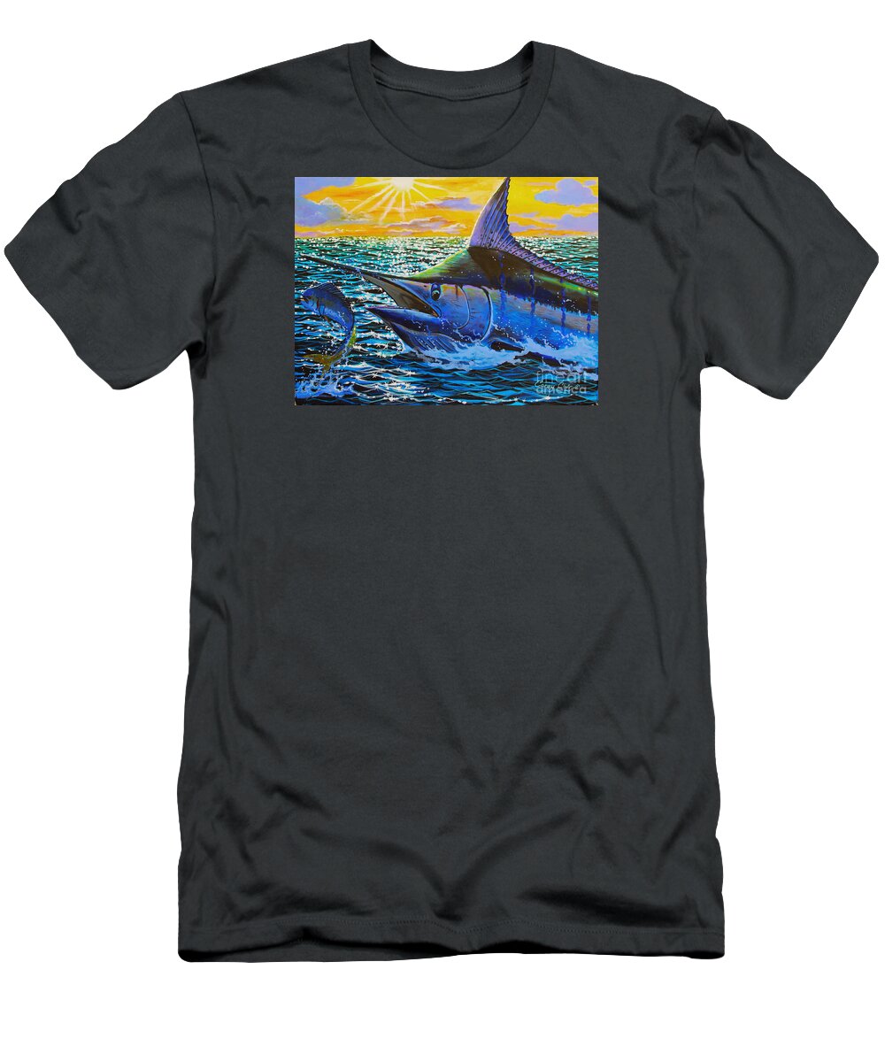 Painting T-Shirt featuring the painting Escape by Carey Chen