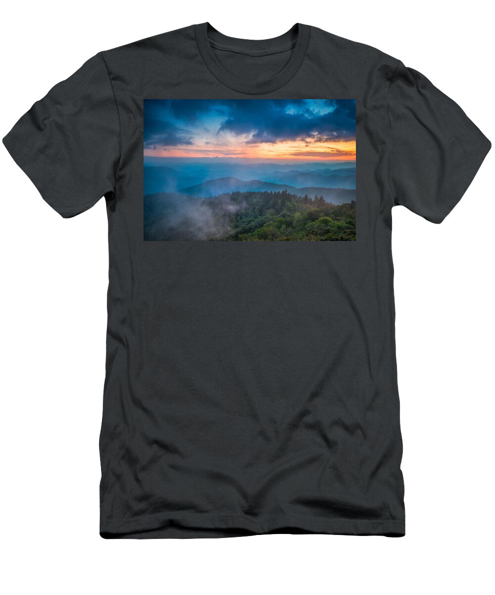 Asheville T-Shirt featuring the photograph Exhale by Joye Ardyn Durham