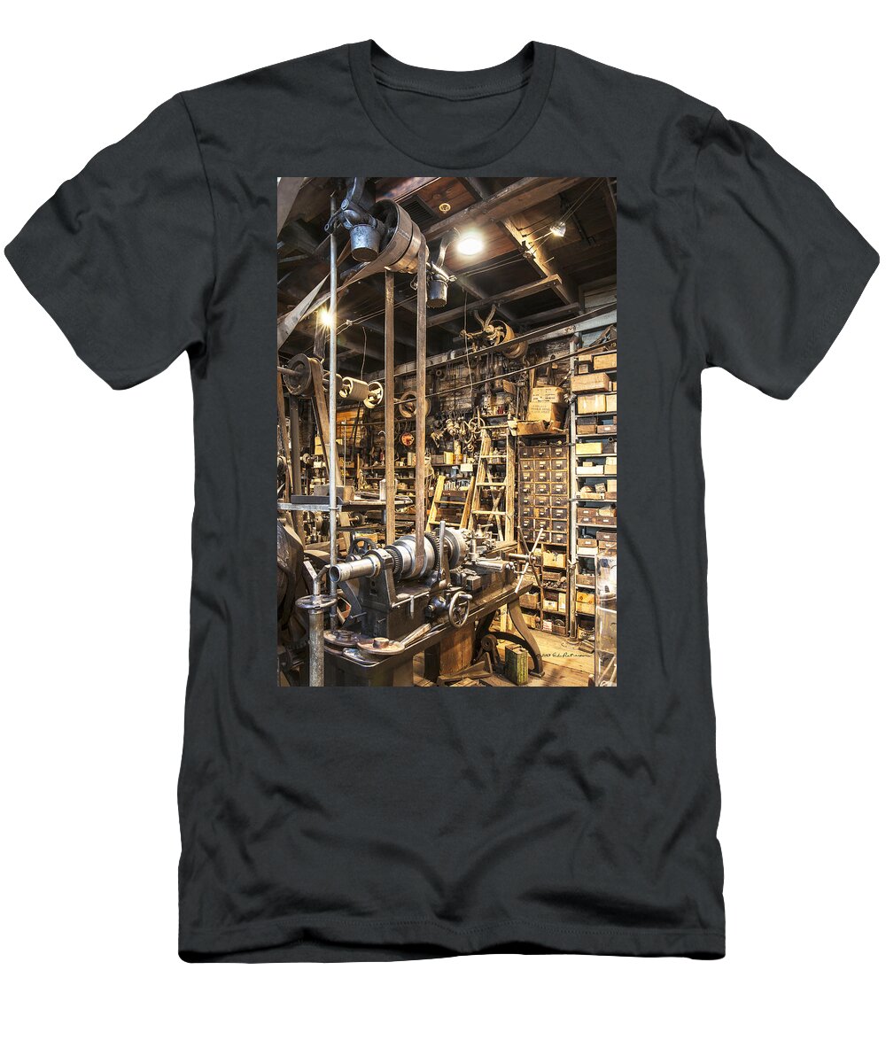 Kregel Windmill Co T-Shirt featuring the photograph Floor To Ceiling by Ed Peterson