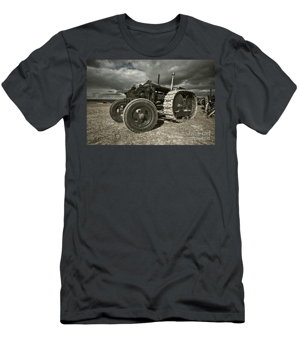Fordson T-Shirt featuring the photograph Fordson Halftrack by Rob Hawkins