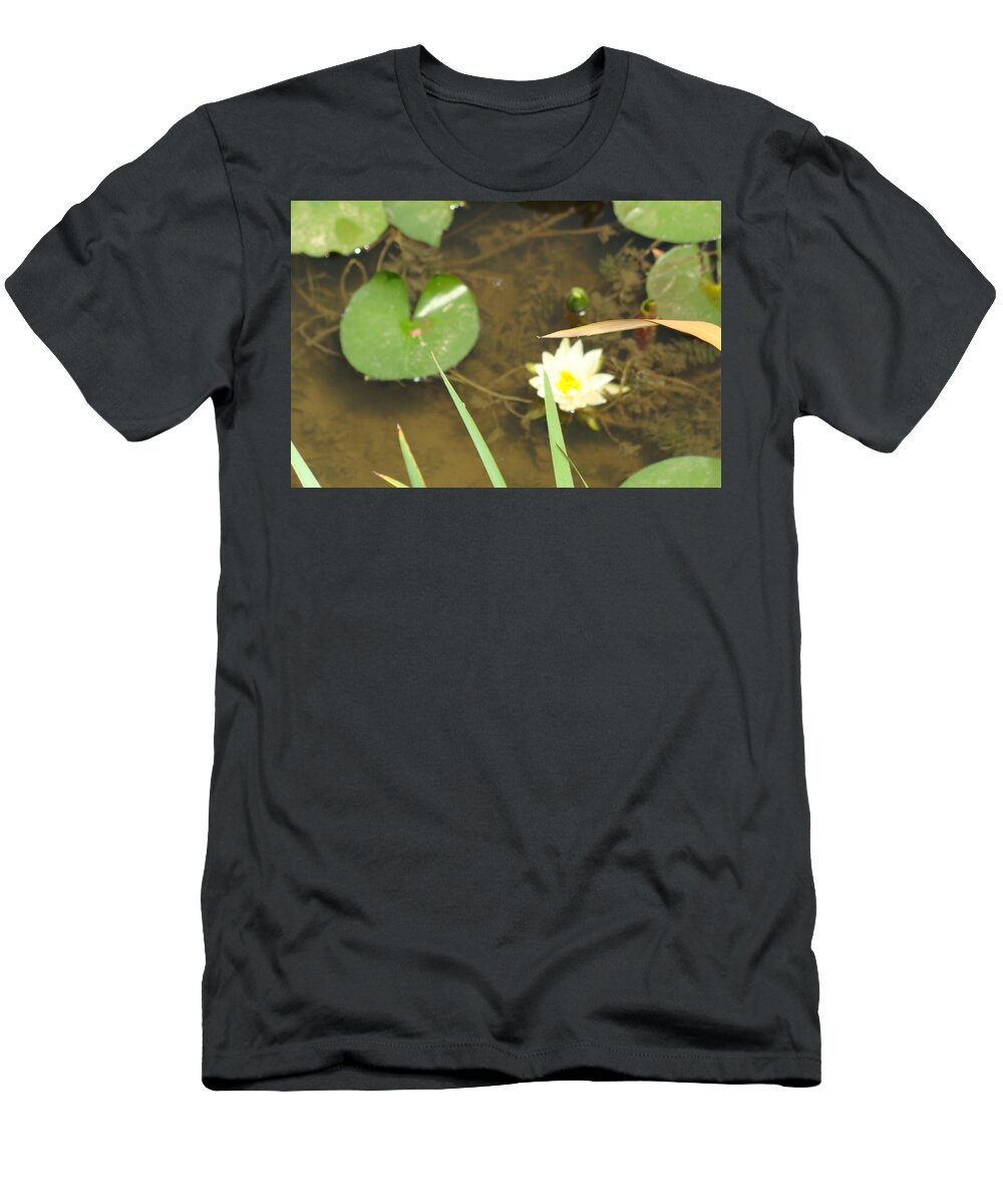 White Waterlily T-Shirt featuring the photograph Fragrant Waterlily by Anthony Seeker